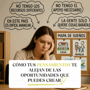 Cómo tus pensamientos te alejan de las oportunidades